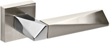 Ручка Fuaro (Фуаро) раздельная K.DM51.DIAMOND (DIAMOND DM) SN/CP-3 матовый никель/хром