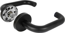 Ручка Fuaro (Фуаро) раздельная R.DSS201-0203/19 (8х110 мм) (INOX 201) BLACK