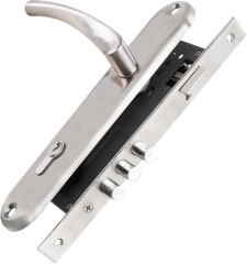Замок Punto (Пунто) цилиндровый в комплекте с ручкой LOCKSET90.CRONA.4585-3 (KIT P90 4585/3 CRONA)