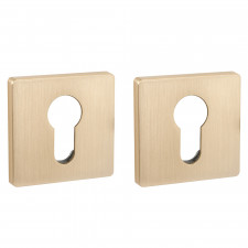 Накладка под цилиндр ET.K.SL52 (ET SL) SSG-39 сатинированное золото