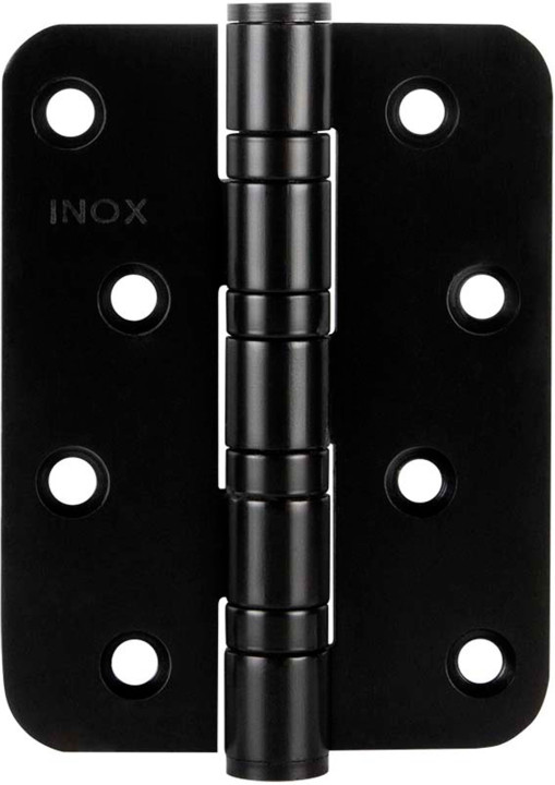 Петля Fuaro (Фуаро) из нержавейки универсальная IN4400U-R10 INOX black (4BB-R10 102х76х3) NoLogo