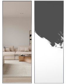 Скрытая дверь Hausdoors с зеркалом 2 MD, зеркало с двух сторон