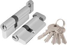 Цилиндровый Ajax (Аякс) механизм (AX102) AX1002Knob с вертушкой