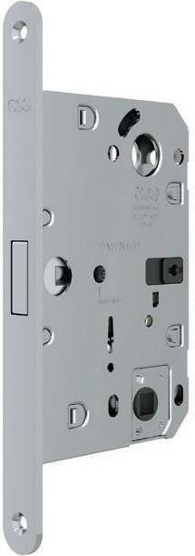 B06132.50 AGB (АГБ) Защелка врезная WC тех. уп. без отв. пл. POLARIS WAVE