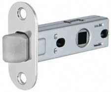 Защелка Punto (Пунто) PLASTPL45-R25 (PL45-R25) (врезная) SN мат. никель тех.упаковка без ответной планки
